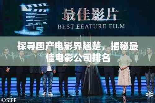 探尋國產電影界翹楚,揭秘最佳電影公司排名