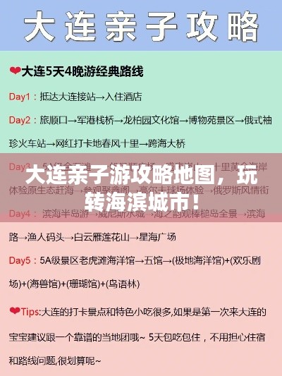 大連親子游攻略地圖,玩轉海濱城市!